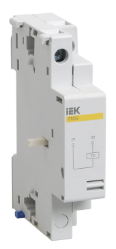 Расцепитель минимального напряжения РМ32 Ue 230В MASTER IEK, DMS11D-UV230