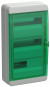 IEK TEKFOR Корпус пластиковый КМПн-36 IP65 зеленая прозрачная дверь IEK, TF5-KP72-N-36-65-K03-K06
