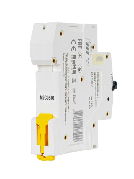 IEK ARMAT Автоматический выключатель M06N 1P C 5А IEK, AR-M06N-1-C005
