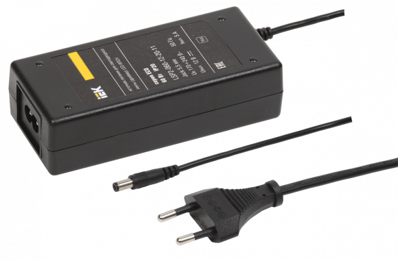 IEK Драйвер LED ИПСН 60Вт 12 В сетевая вилка-блок -JacK 5,5 мм IP20 IEK-eco, LSP2-060-12-20-11