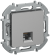 IEK IEKINSPIRIA Розетка компьютерная RJ45 категория 6 UTP 6738321 алюминий IEK