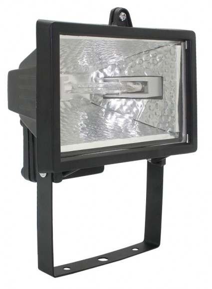 IEK Прожектор ИО150 галогенный черный IP54 IEK, LPI01-1-0150-K02