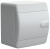 IEK UNION Compact Корпус пластиковый ЩРН-П-4 IP41 белая дверь IEK, UIC-KP13-N-04-41-K01
