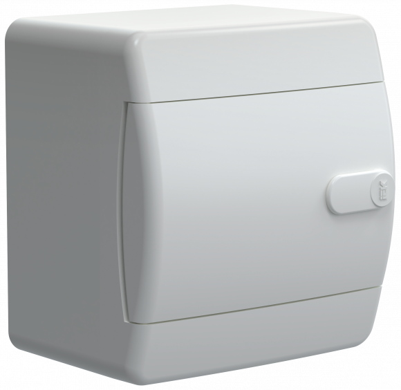 IEK UNION Compact Корпус пластиковый ЩРН-П-4 IP41 белая дверь IEK, UIC-KP13-N-04-41-K01