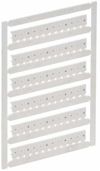 IEK ARMAFIX Маркер для CTS/CP 4мм2 с символами "+; -; заземление" IEK, AF-CT10D-M-004-23