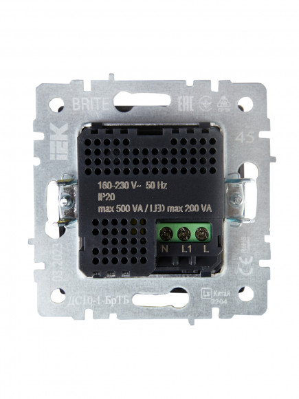 IEK BRITE Датчик движения ДС10-1-БрТБ темная бронза , BR-MS10-N-150-05-K45