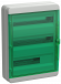 IEK TEKFOR Корпус пластиковый КМПн-54 IP65 зеленая прозрачная дверь IEK, TF5-KP72-N-54-65-K03-K06 IEK TEKFOR Корпус пластиковый КМПн-54 IP65 зеленая прозрачная дверь IEK, TF5-KP72-N-54-65-K03-K06