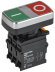 IEK Кнопка "I-O" с подсветкой d=22мм 1NO+1NC MASTER IEK, MI-BT60-11DR-3-11-K51