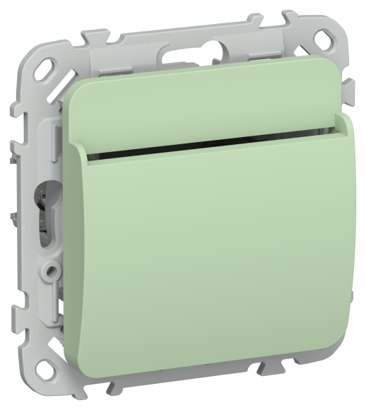 IEK FLITE Выключатель карточный 30А ВК-0-ФлФ фисташковый IEK, FI-V11-0-10-K93