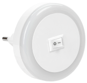 LIGHTING Светильник-ночник светодиодный 006 круг 220В IEK, LDNN0-006-RD-P-00-S-K01