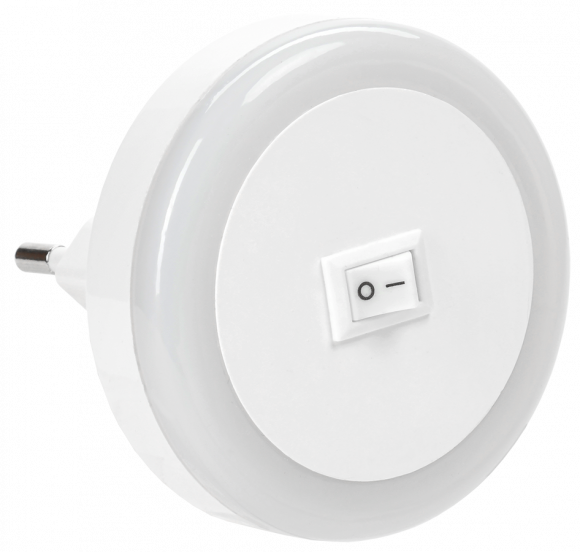 IEK LIGHTING Светильник-ночник светодиодный 006 круг 220В IEK, LDNN0-006-RD-P-00-S-K01