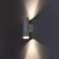 IEK LIGHTING Светильник уличный 5108 настенный под лампу 2хGU10 IP65 белый IEK, LT-UBU0-5108-GU10-2-K01
