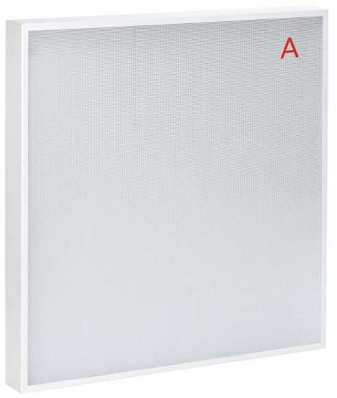 IEK LIGHTING PRO Светильник светодиодный ДВО 2001A 45Вт 5000К IP40 588х588мм Грильято микропризма БАП 3ч IEK, LTP-DVO2-2001A-45-50-K01
