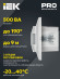 IEK Датчик движения ДД 031 белый 500Вт 190гр 9м IP20 IEK, LDD12-031-500-001