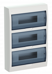 KREPTA 3 Корпус пластиковый ЩРН-П-36 IP41 белый IEK, MKP12-N-36-40-05