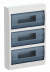 IEK KREPTA 3 Корпус пластиковый ЩРН-П-36 IP41 белый IEK, MKP12-N-36-40-05