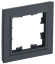 IEK BRITE Рамка 1-местная РУ-1-БрГ графит IEK, BR-M12-K53