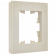IEK BRITE Рамка 1-местная РУ-1-Бр бежевый рифленый IEK, BR-M12-51-K10