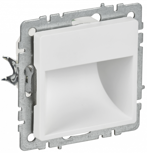 IEK BRITE Подсветка светодиодная встраиваемая ПЛ20-БрАБ арктический белый , BR-FL20-K91