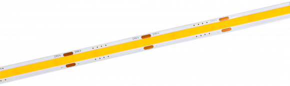 IEK Лента светодиодная 5м COB 312LED/м 8Вт/м IP20 ширина 8мм 24В теплый белый IEK, LSR11-1-312-20-1-1-05