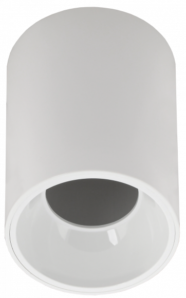 IEK LIGHTING Светильник 4111 накладной потолочный под лампу GU10 белый пластик IEK, LT-UPB0-4111-GU10-1-K01