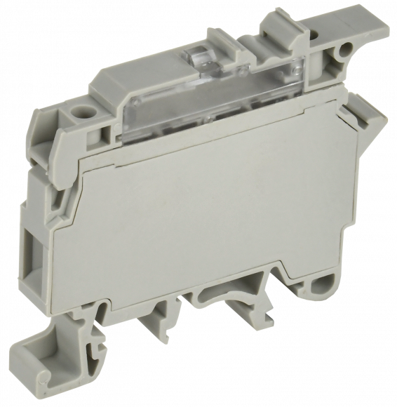 IEK Колодка клеммная CTS-F с предохранителем 4мм2 серая IEK, YCT14-00-K03-004