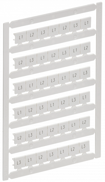 IEK ARMAFIX Маркер для CTS 10мм2 "L1; L2; L3" IEK, AF-CT10D-M-010-22