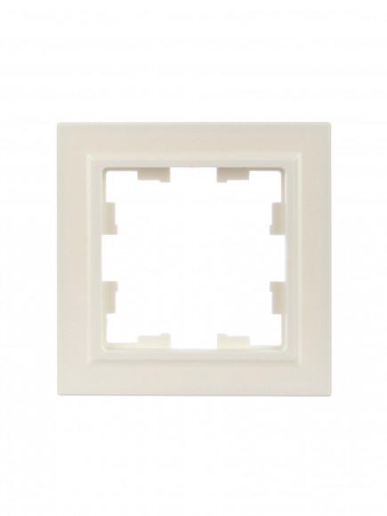 IEK BRITE Рамка 1-местная РУ-1-БрЖ жемчуг , BR-M12-K36