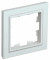 IEK BRITE Рамка 1-местная РУ-1-БрЖ жемчуг , BR-M12-K36