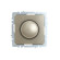 IEK BRITE Светорегулятор поворотно-нажимной 600Вт СС10-1-0-БрШ шампань IEK, BR-D20-0600-K37