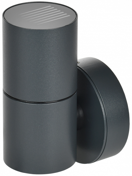 IEK LIGHTING Светильник уличный 5112 настенный под лампу GU10 IP65 серый IEK, LT-UPU0-5112-GU10-1-K03