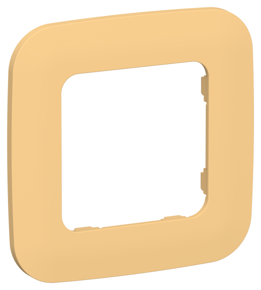 IEK FLITE Рамка 1-местная РУ-1-А-ФлЗ золотарник IEK, FI-M12-31-20-K90