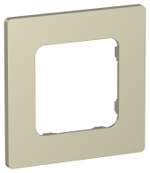 FLITE Рамка 1-местная РУ-1-К-ФлШ шампань IEK, FI-M12-32-20-K37