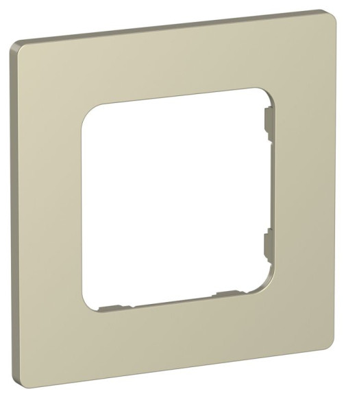 IEK FLITE Рамка 1-местная РУ-1-К-ФлШ шампань IEK, FI-M12-32-20-K37, Classic