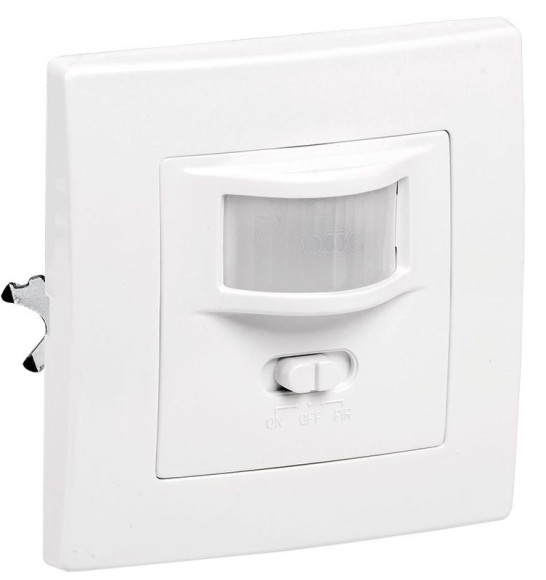 IEK Датчик движения ДД 030 белый 500Вт 160гр 9м IP20 IEK, LDD12-030-500-001
