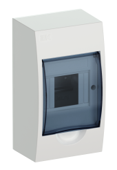KREPTA 3 Корпус пластиковый ЩРН-П-4 IP41 белый IEK, MKP12-N-04-40-20
