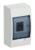 IEK KREPTA 3 Корпус пластиковый ЩРН-П-4 IP41 белый IEK, MKP12-N-04-40-20