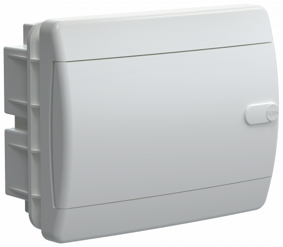 IEK UNION Compact Корпус пластиковый ЩРВ-П-8 IP41 белая дверь IEK, UIC-KP13-V-08-41-K01