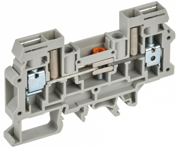 IEK Колодка клеммная CTS-DT измерительная 6мм2 серая IEK, YCT15-00-K03-006
