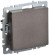IEK BRITE Выключатель 1-клавишный самовозвратный 10А ВС10-1-4-БрТБ темная бронза , BR-V14-0-10-K45