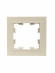 IEK BRITE Рамка 1-местная РУ-1-БрКр бежевый , BR-M12-K10