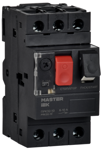 IEK Пускатель ПРК32-10 In=10А Ir=6-10А Ue 660В MASTER IEK, DMS11-010