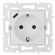 IEK SKANDY Розетка с заземлением с защитными шторками 16А с USB C 18Вт SK-R17W арктический белый , SK-R14-16-U14-018-K01 IEK SKANDY Розетка с заземлением с защитными шторками 16А с USB C 18Вт SK-R17W арктический белый , SK-R14-16-U14-018-K01