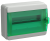 IEK TEKFOR Корпус пластиковый КМПн-12 IP65 зеленая прозрачная дверь IEK, TF5-KP72-N-12-65-K03-K06
