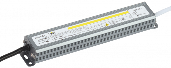IEK Драйвер LED ИПСН-PRO 50Вт 12 В блок- шнуры IP67 IEK, LSP1-050-12-67-33-PRO