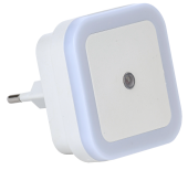 LIGHTING Светильник-ночник светодиодный 018 квадрат с датчиком освещенности 220В IEK, LDNN8-018-SQ-P-00-S-K01