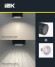IEK LIGHTING Светильник уличный 5113 настенный под лампу 2хGU10 IP65 черный IEK, LT-UPU0-5113-GU10-2-K02
