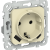 FLITE Розетка 1-местная с заземлением с защитными шторками 16А с USB A+C 20Вт безвинтовое крепление РСЮшс11-1-ФлН навахо IEK, FI-R14-16-1-U22-020-K87