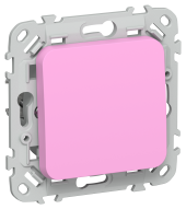 FLITE Выключатель 1-клавишный перекрестный 10А ВС71-1-0-ФлПр пурпурный IEK, FI-V13-0-10-K99