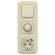 IEK FLITE Розетка 1-местная с заземлением с защитными шторками 16А с USB A+C 20Вт РСЮшс11-0-ФлШ шампань IEK, FI-R14-16-U22-020-K37